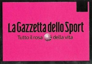 2019 Panini Giro d'Italia #2 La Gazzetta dello Sport Front